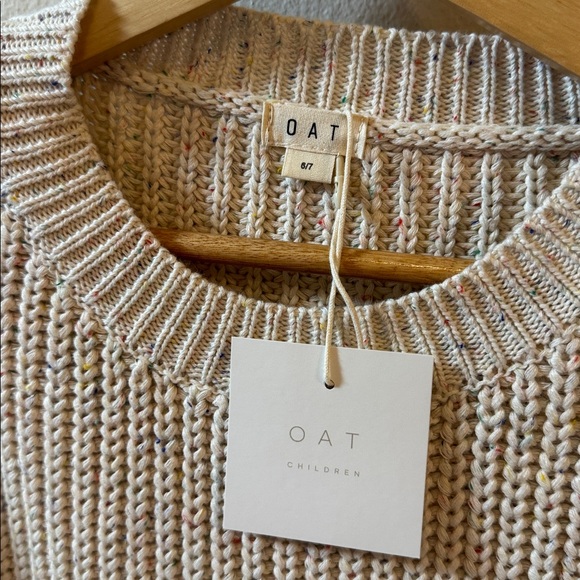 NWT 6/7 OAT & Co Pebble Chunky Knit Sweater & Sprinkle Knit Pant! - Picture 3 of 16
